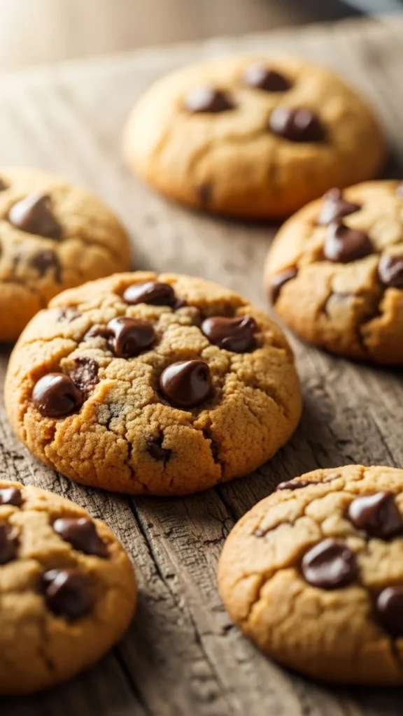 Oatmeal Chocolate Chip Cookies (Healthy Version)