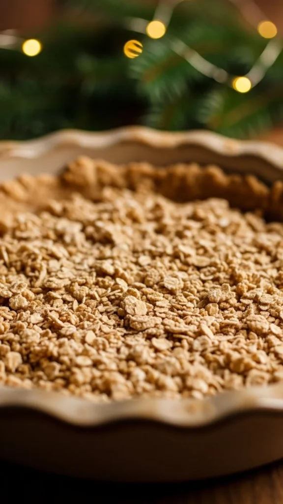 Oatmeal Cookie Crust