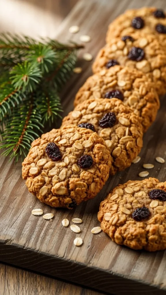 Oatmeal Raisin Spice Cookies