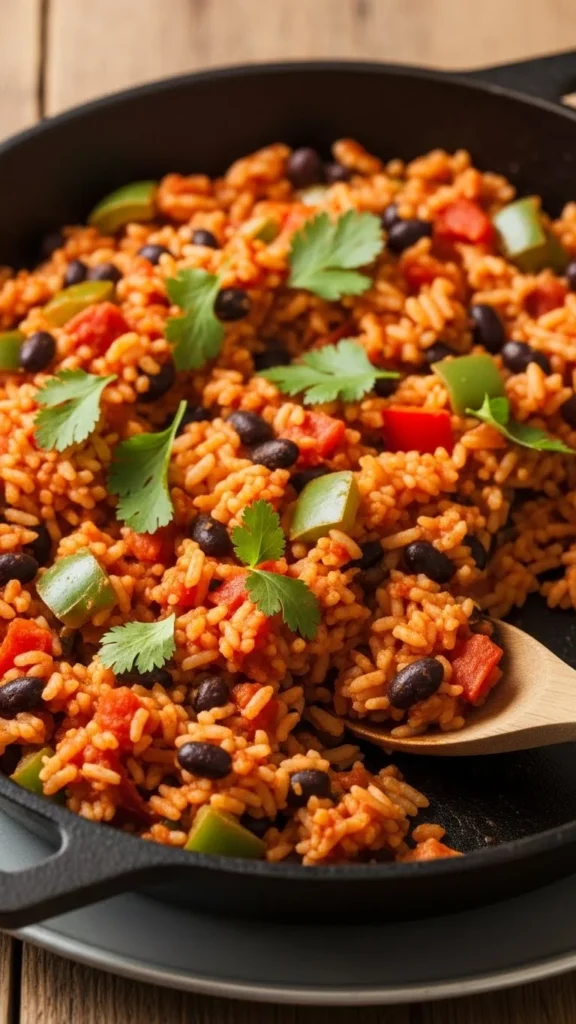 One-Pot Spanish Rice & Beans