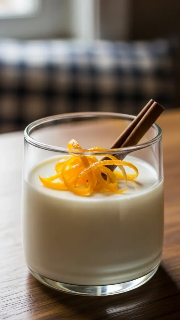 Orange Spice Panna Cotta