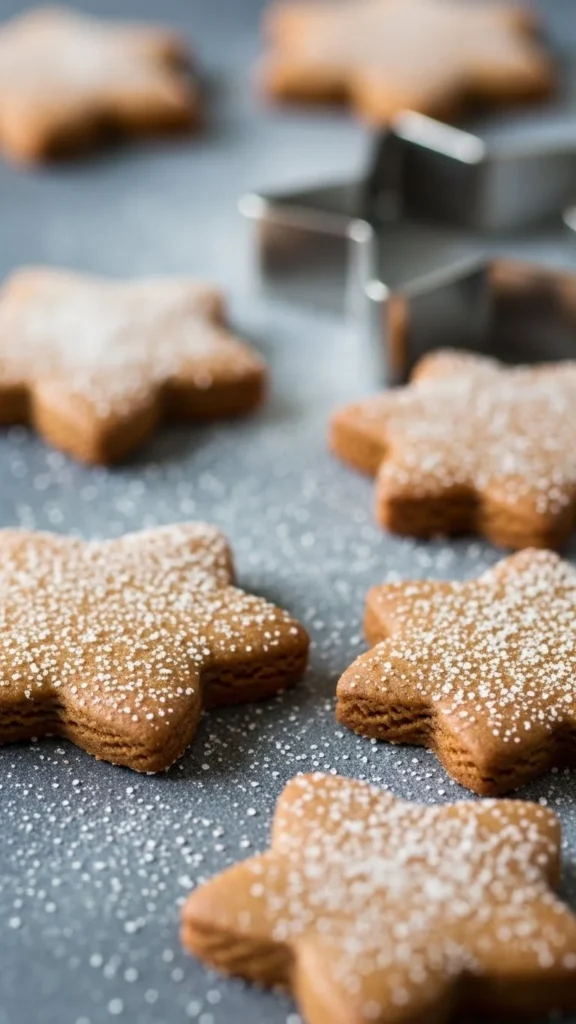 Overnight Gingerbread Cookies