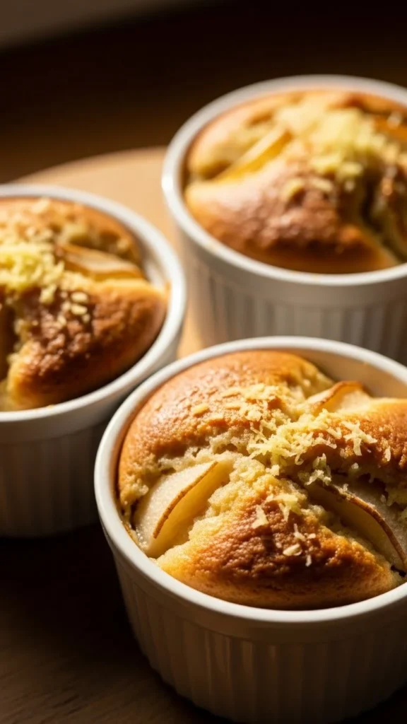 Pear & Ginger Mini Bakes