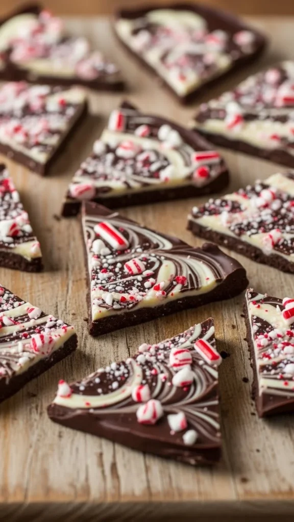 Peppermint Chocolate Bark