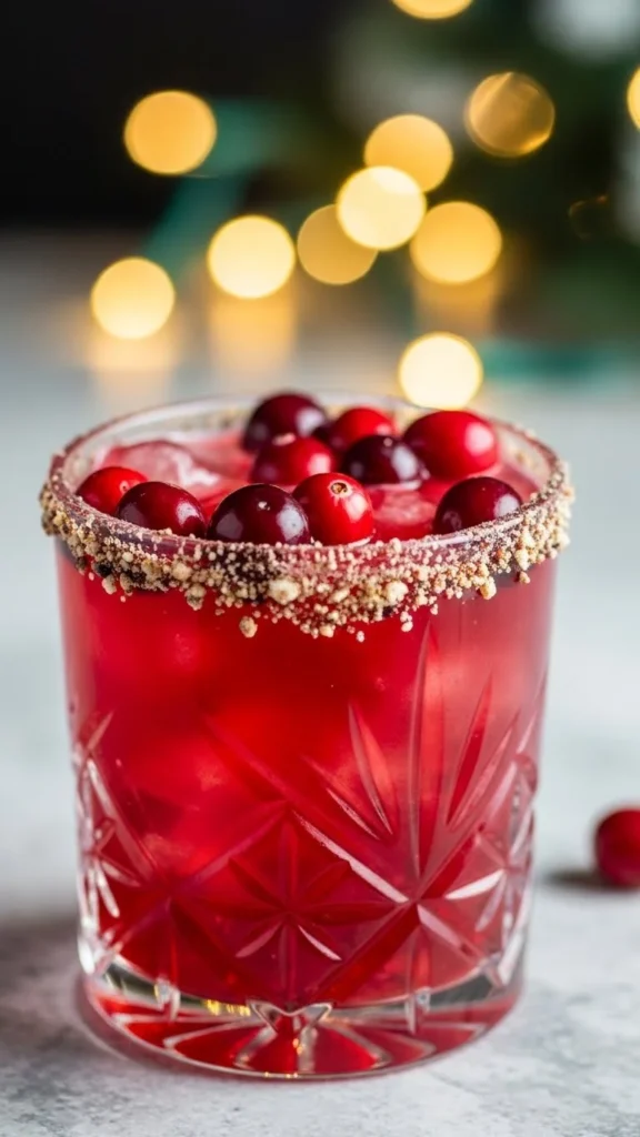 Peppermint Cranberry Punch
