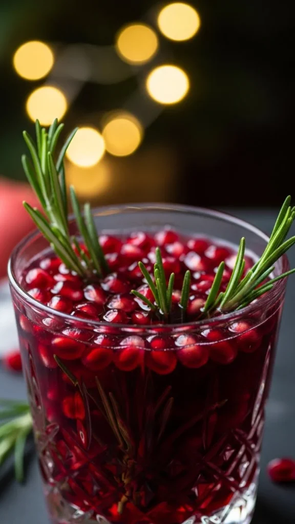 Pomegranate Christmas Punch