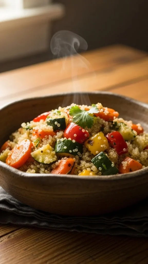 Quinoa & Roasted Vegetable Salad
