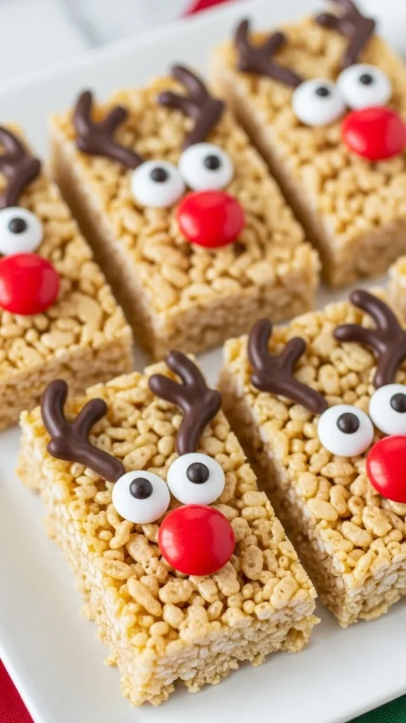 Reindeer Rice Krispie Treats