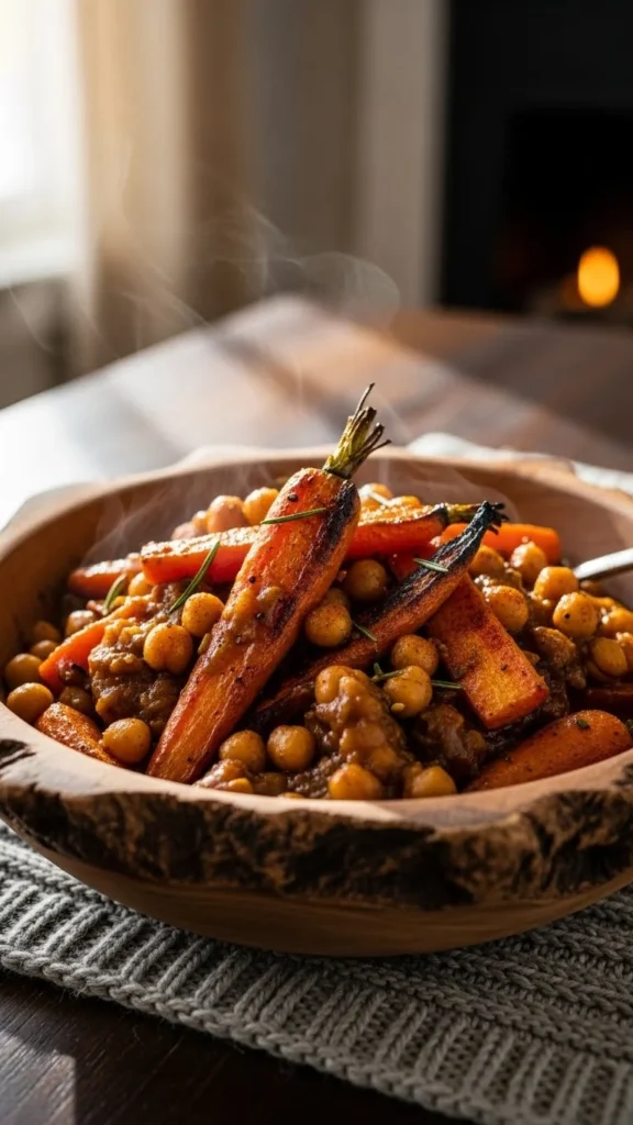 Roasted Vegetable & Chickpea Tagine