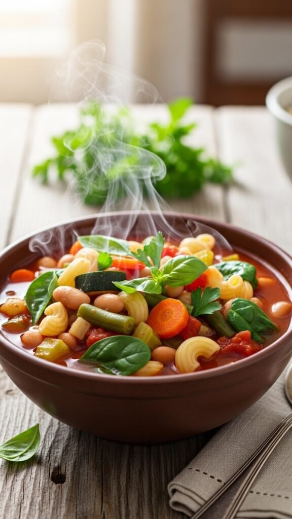 Roasted Veggie Minestrone