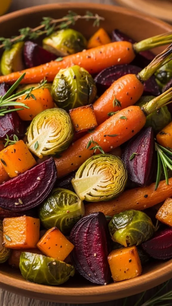 Roasted Winter Vegetable Bowl