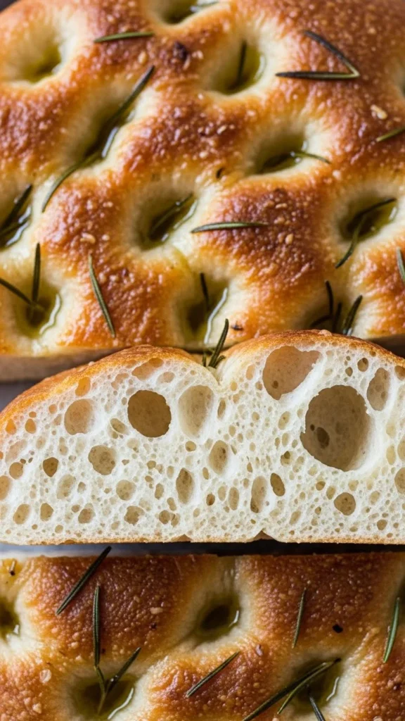 Rosemary Focaccia Squares