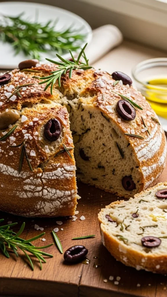 Rosemary Olive Bread