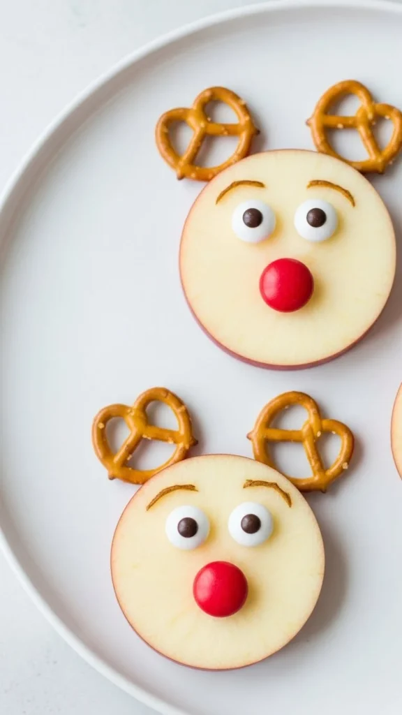 Rudolph Apple Slices