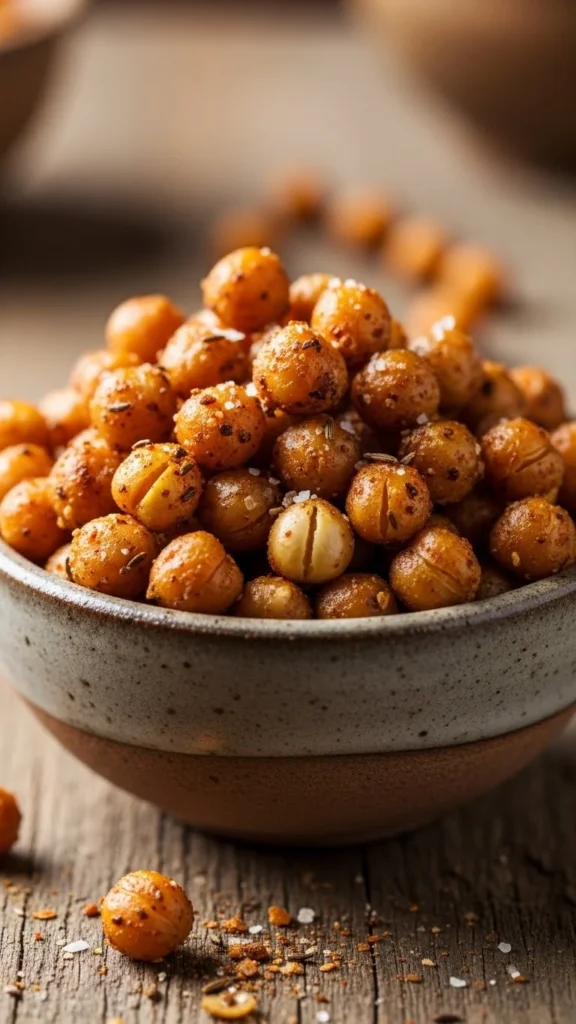 Savory Herb Roasted Chickpeas