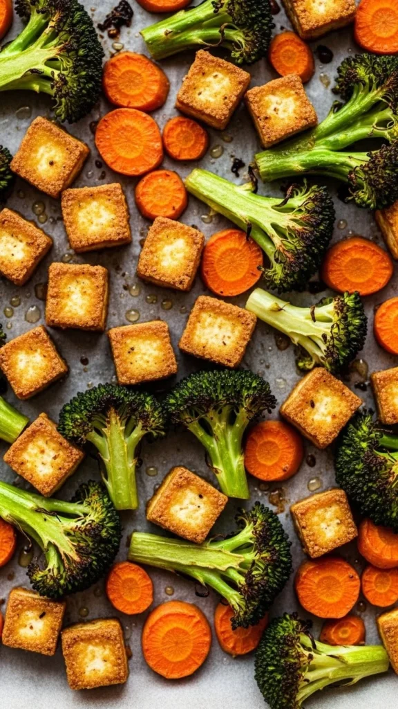 Sheet-Pan Baked Tofu & Veggies