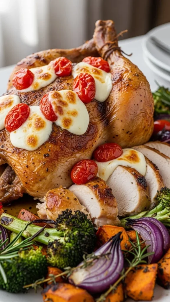 Sheet-Pan Caprese Chicken