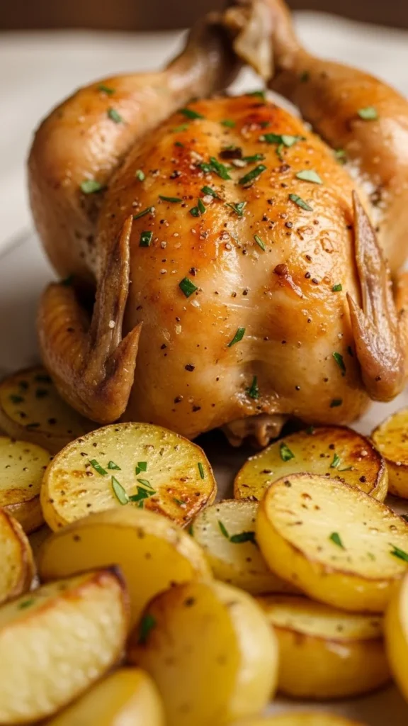 Sheet-Pan Herb Chicken & Potatoes
