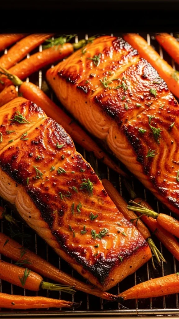 Sheet-Pan Maple Dijon Salmon