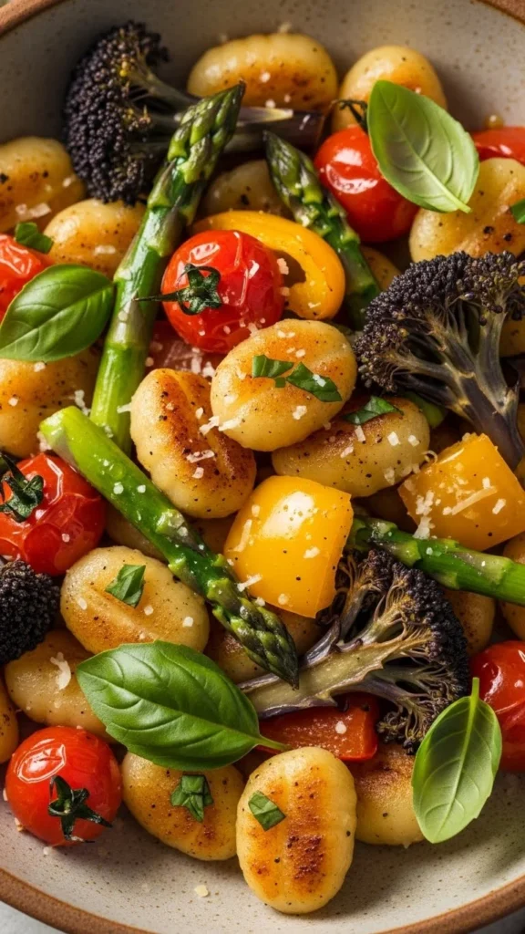 Sheet-Pan Roasted Gnocchi & Veggies