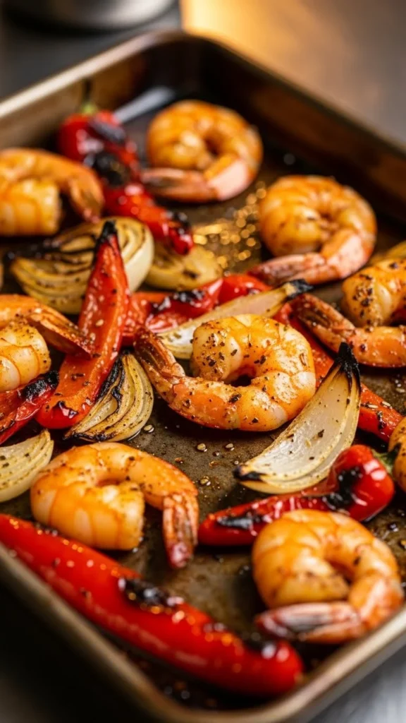 Sheet-Pan Shrimp Tacos