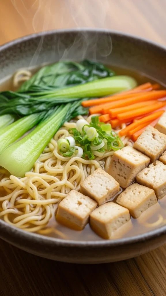 Simple Tofu Noodle Pot