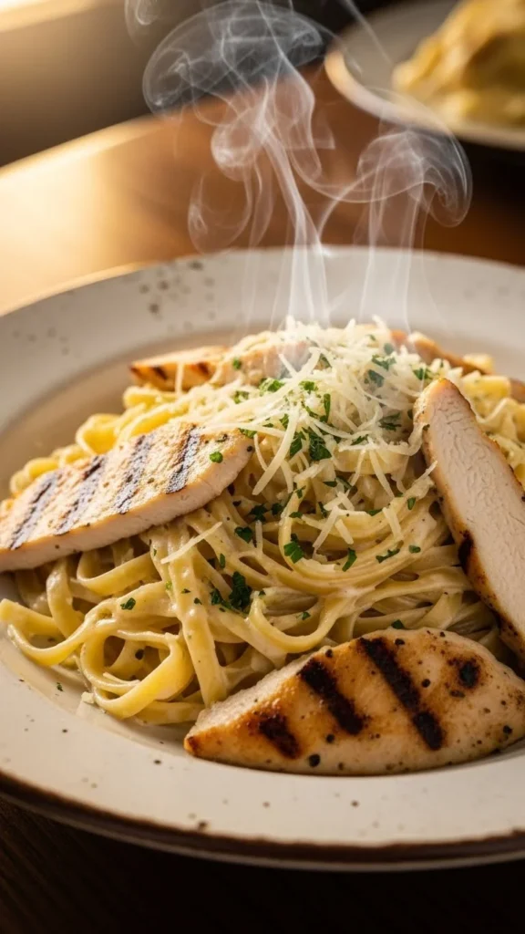 Skillet Chicken Alfredo