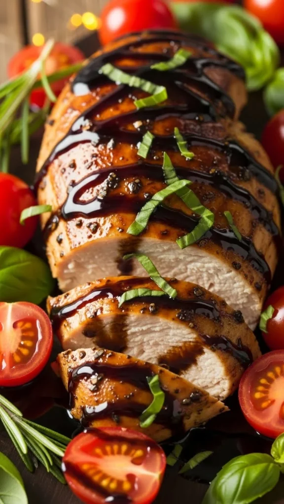 Slow Cooker Balsamic Chicken