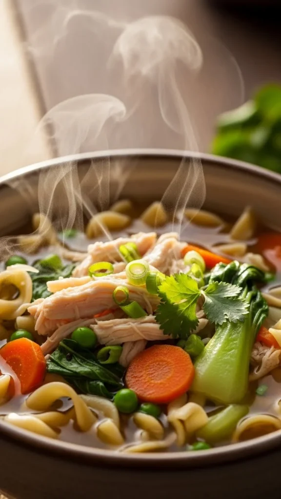 Slow Cooker Chicken Noodle Soup