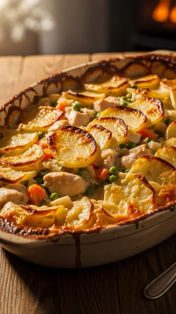 Slow Cooker Chicken & Potato Casserole