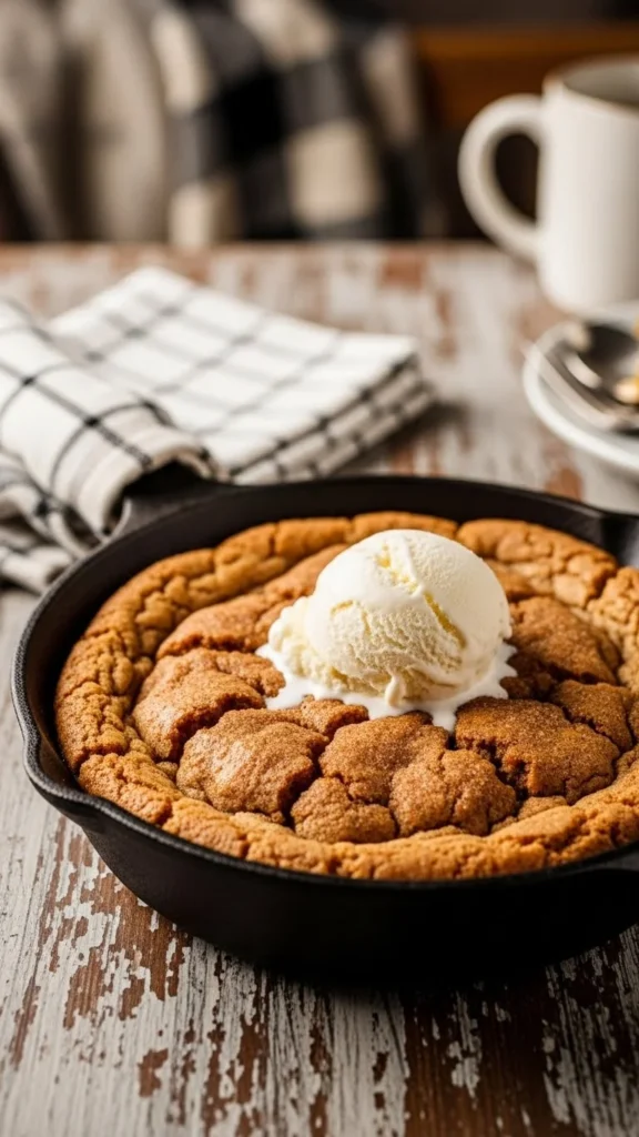 Snickerdoodle Cookie Skillet