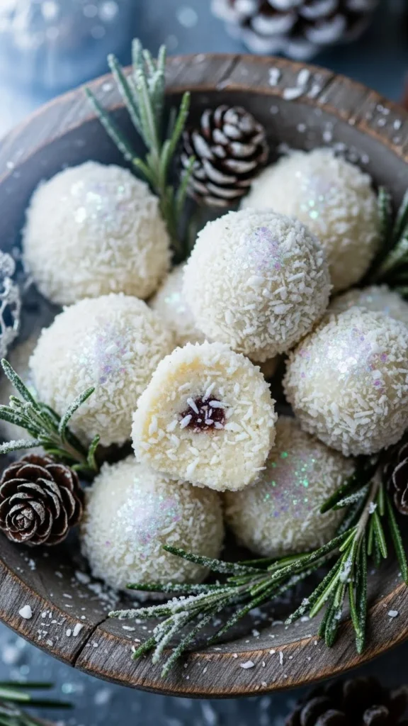 Snowball Snack Truffles