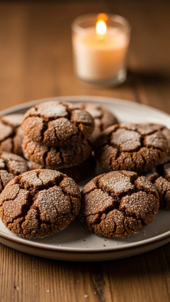 Soft Ginger Molasses Cookies