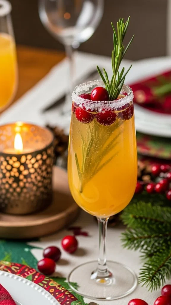 Sparkling Cranberry Orange Fizz