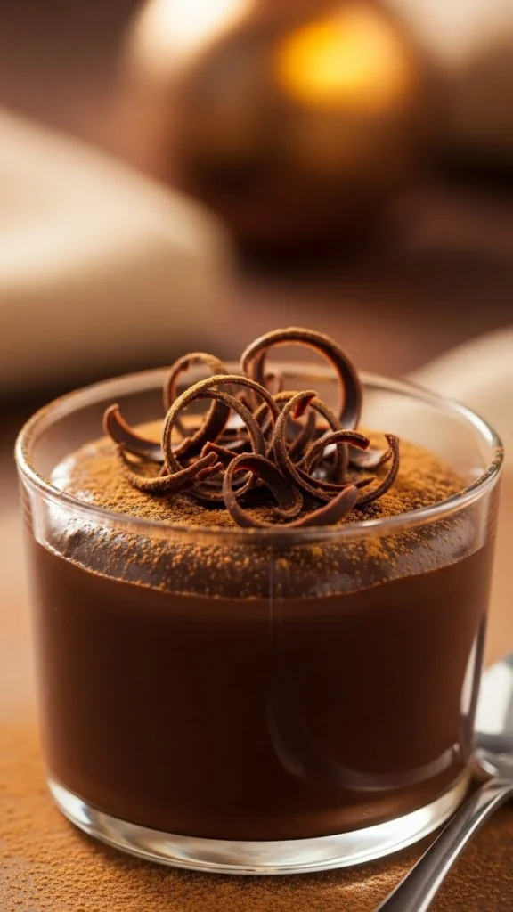 Spiced Chocolate Pudding