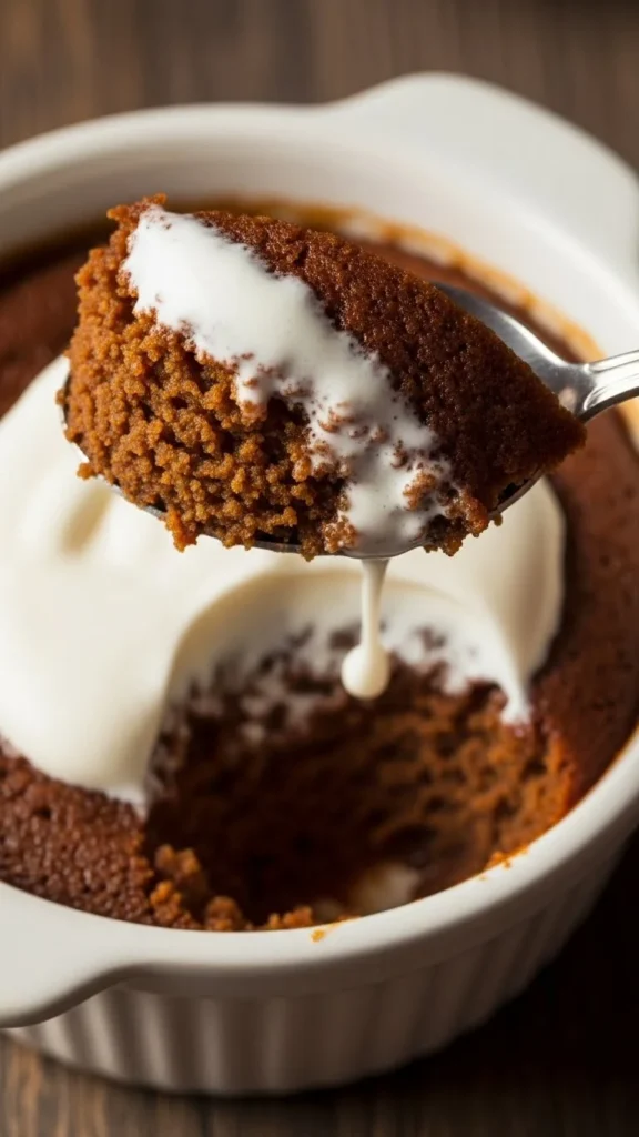 Spiced Gingerbread Pudding