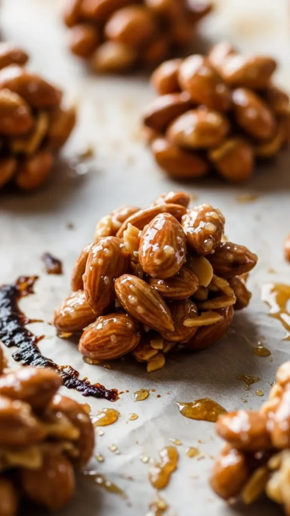 Spicy Maple Almond Clusters