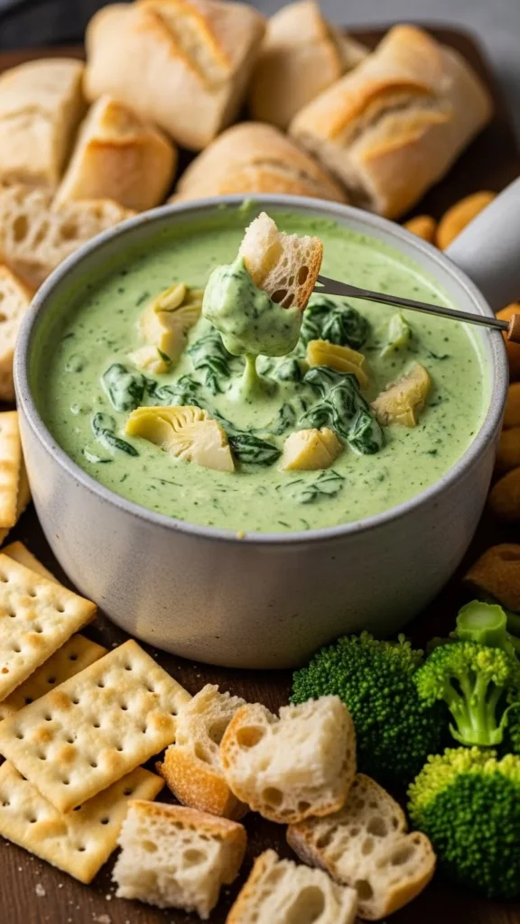 Spinach & Artichoke Fondue