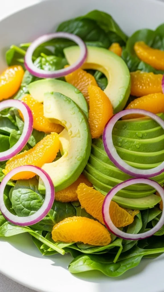 Spinach, Citrus & Avocado Salad