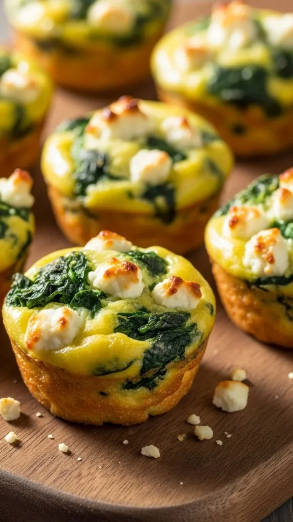 Spinach & Feta Egg Muffins