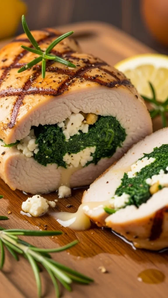 Spinach Stuffed Chicken