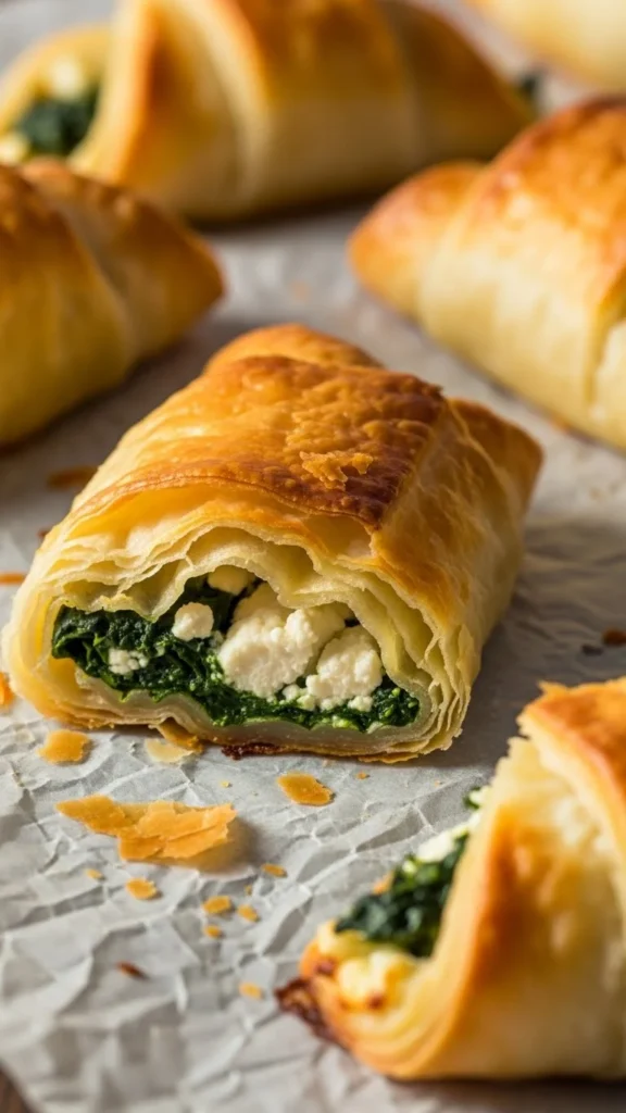 Spinach and Feta Hand Pies
