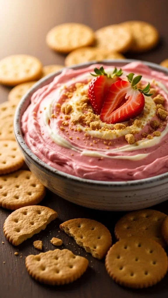 Strawberry Cheesecake Dip