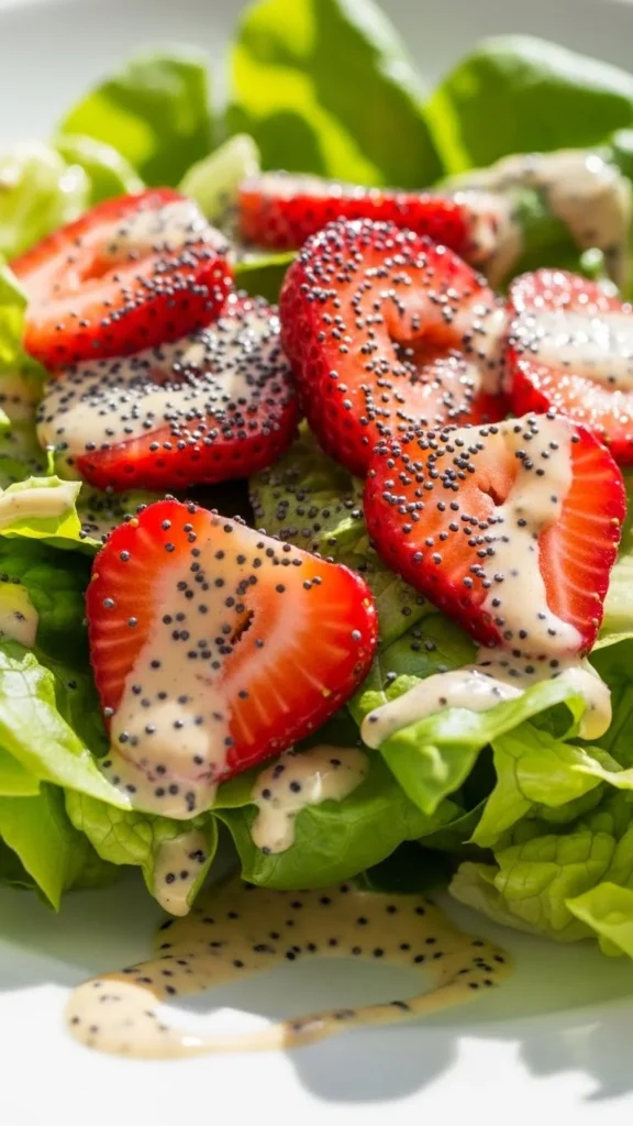Strawberry Poppy Seed Salad