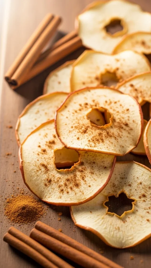 Cinnamon Sugar Apple Chips
