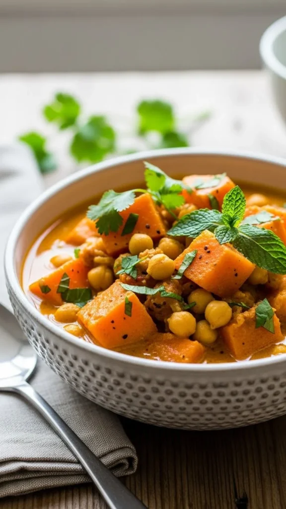 Sweet Potato and Chickpea Curry