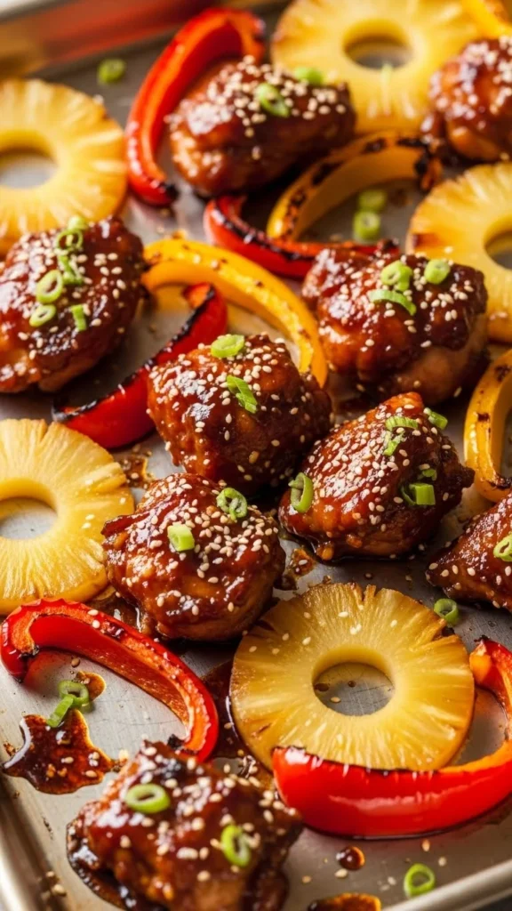 Teriyaki Chicken & Pineapple