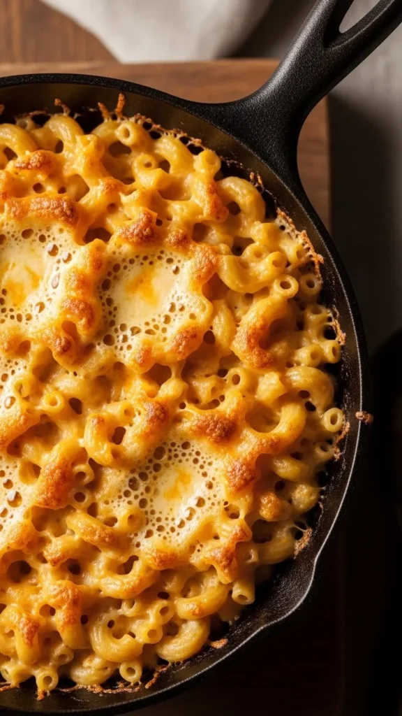 Three-Cheese Baked Macaroni