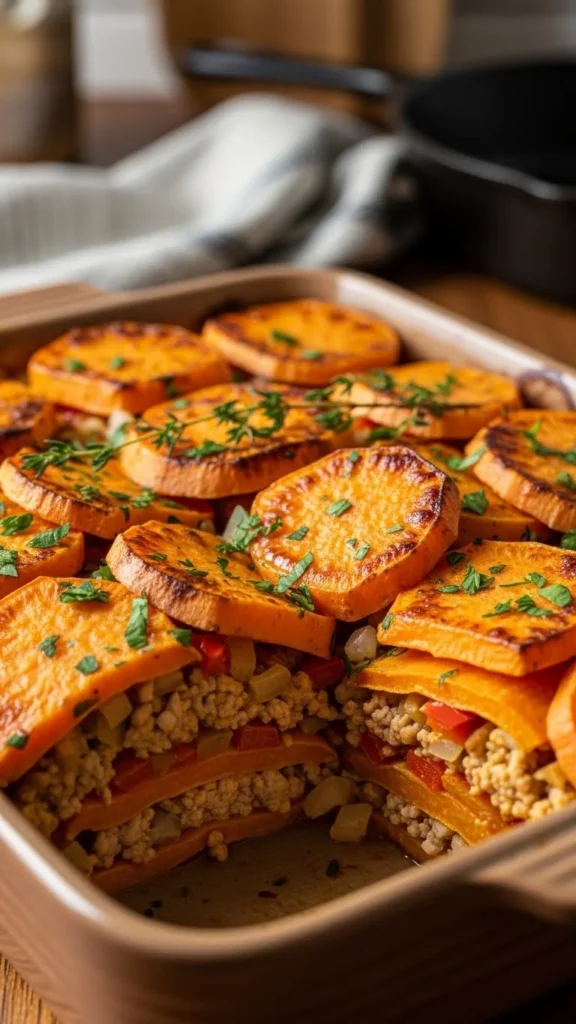 Turkey and Sweet Potato Bake
