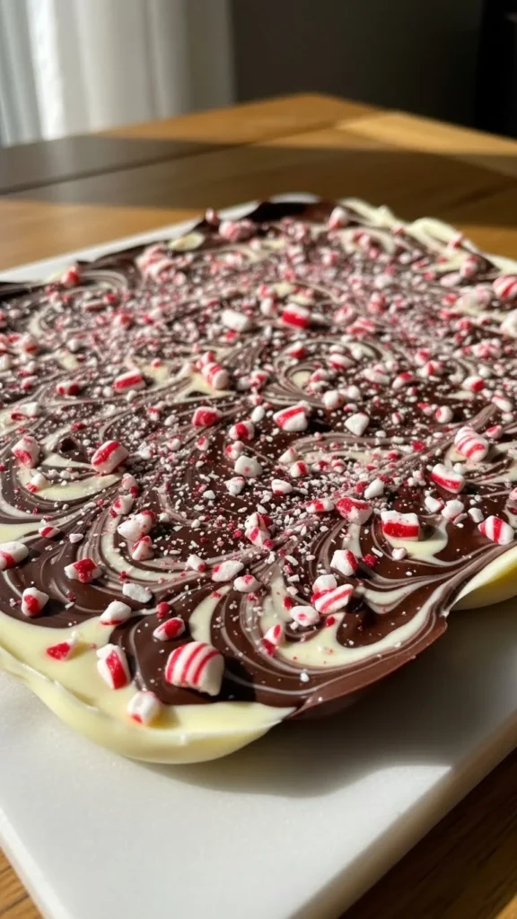 Vegan Chocolate Peppermint Bark
